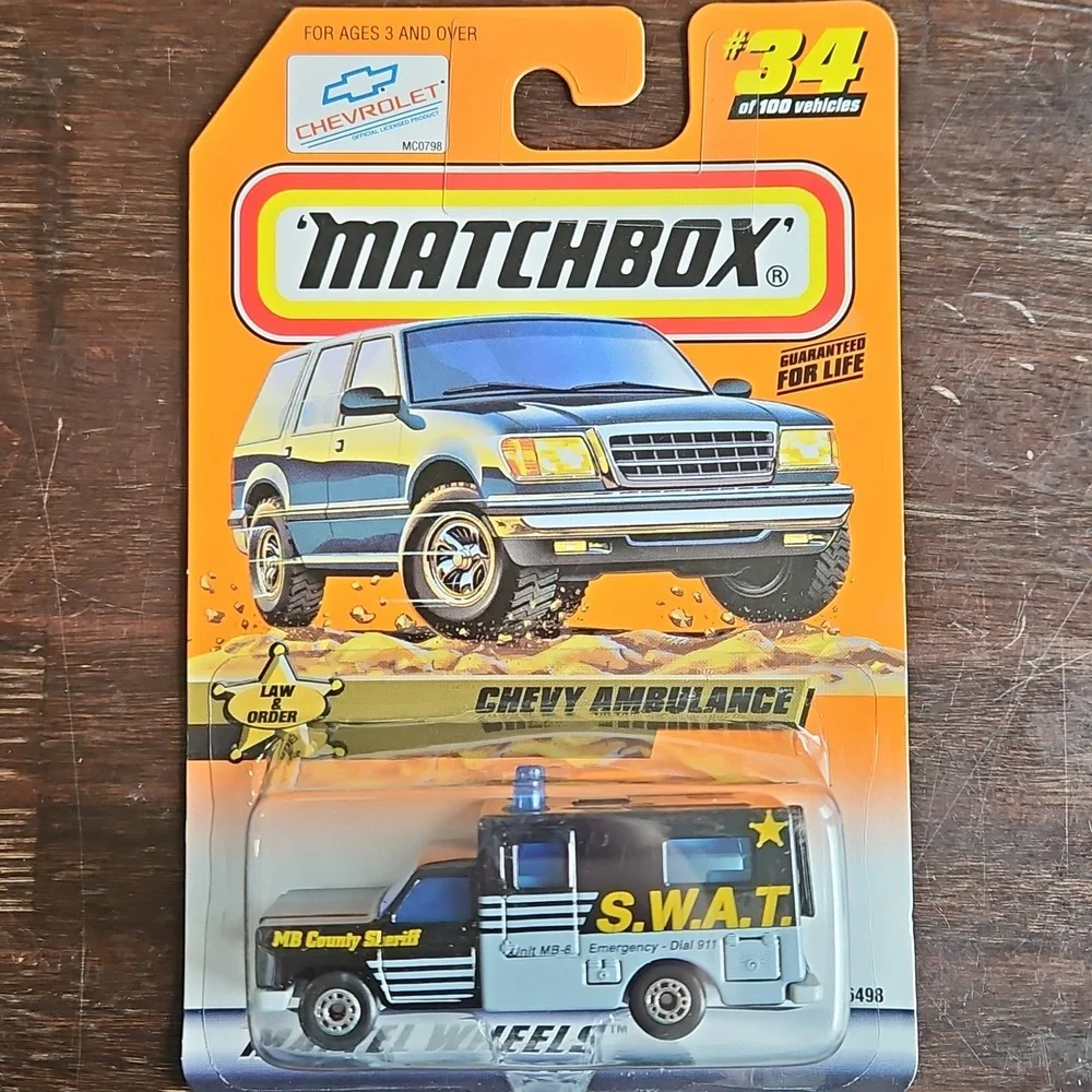 2 NWT 1999 Matchbox "Law and Order" Vehicles - Picture 6 of 9